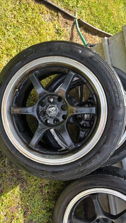 16x7  Dcenti racing 5zigen wheels