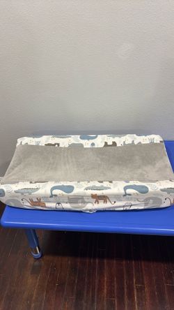 Free changing station pad with water proof covers.