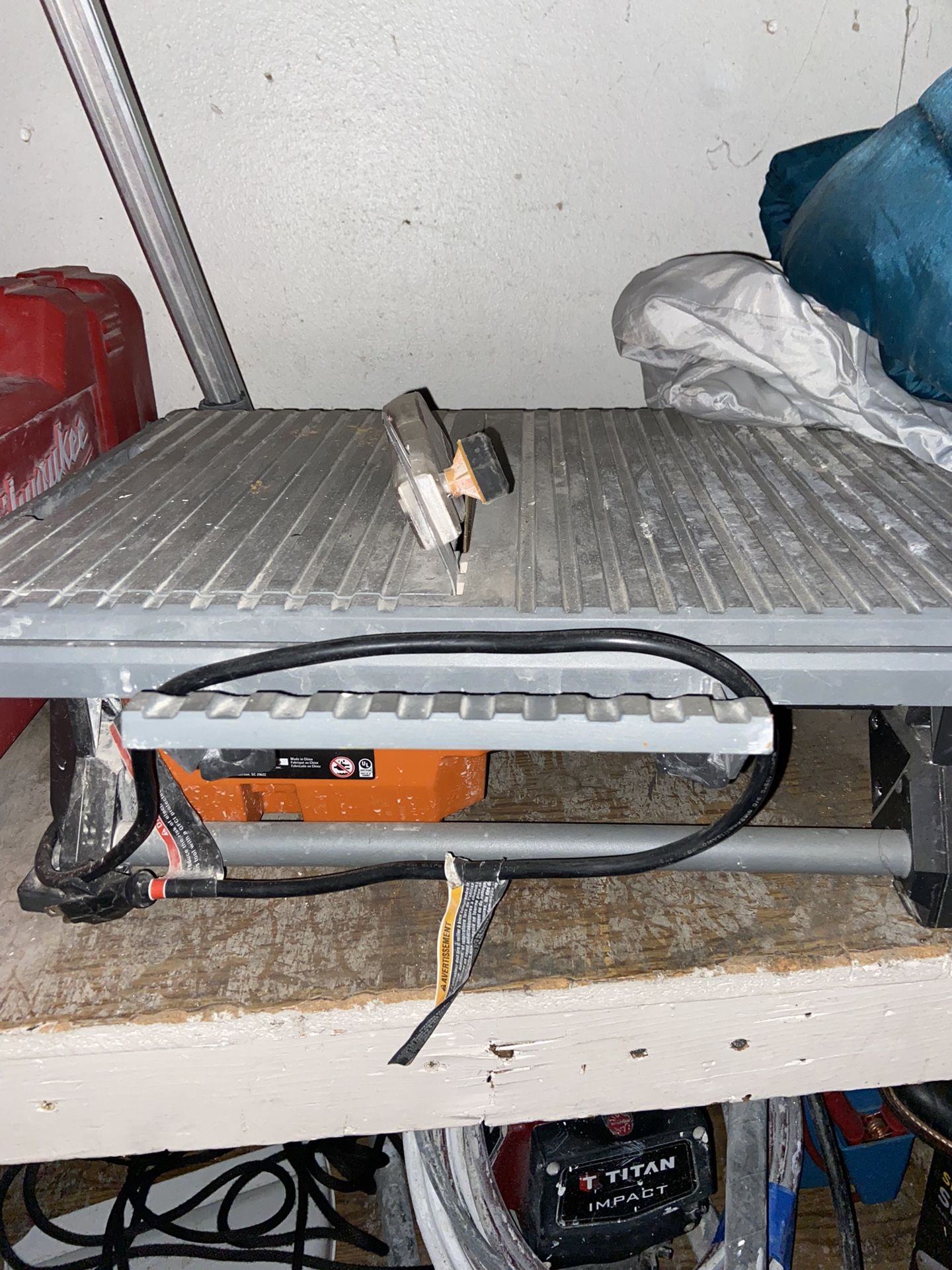 RIDGID table-top