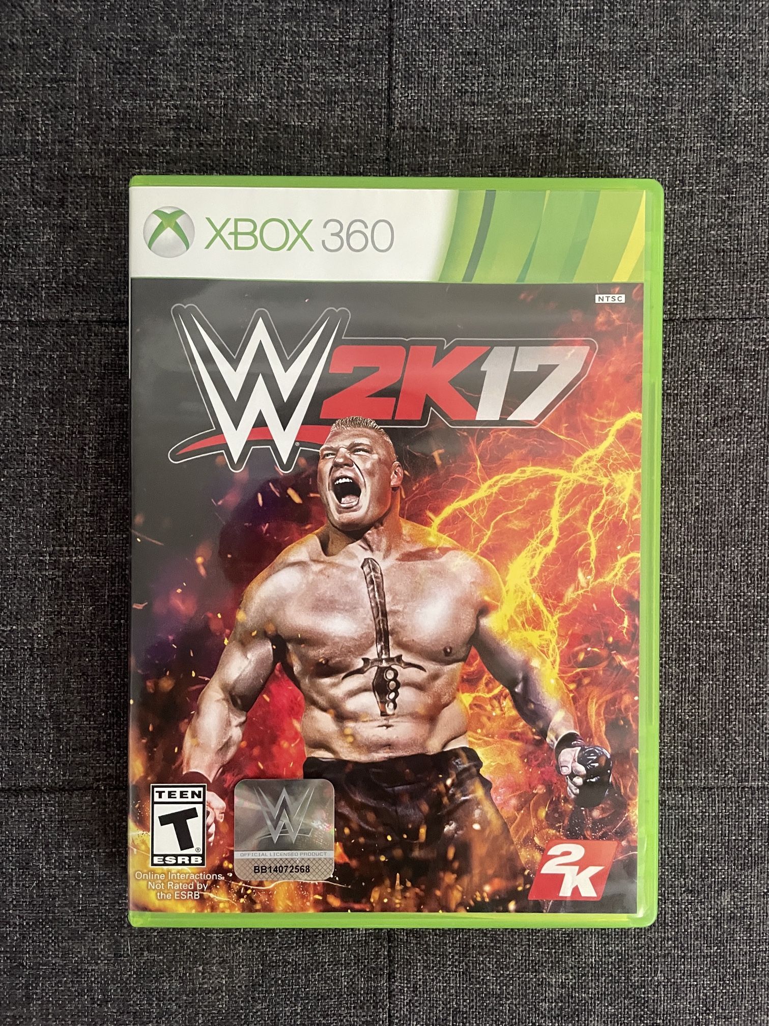 WWW 2k17 Xbox 360