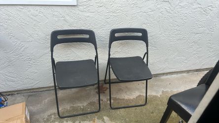 Two IKEA chairs