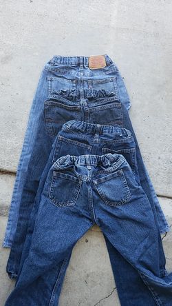 Boys denim blue jeans