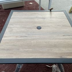 Outside Table