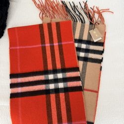 New Burberry Cashmere Scarf 
