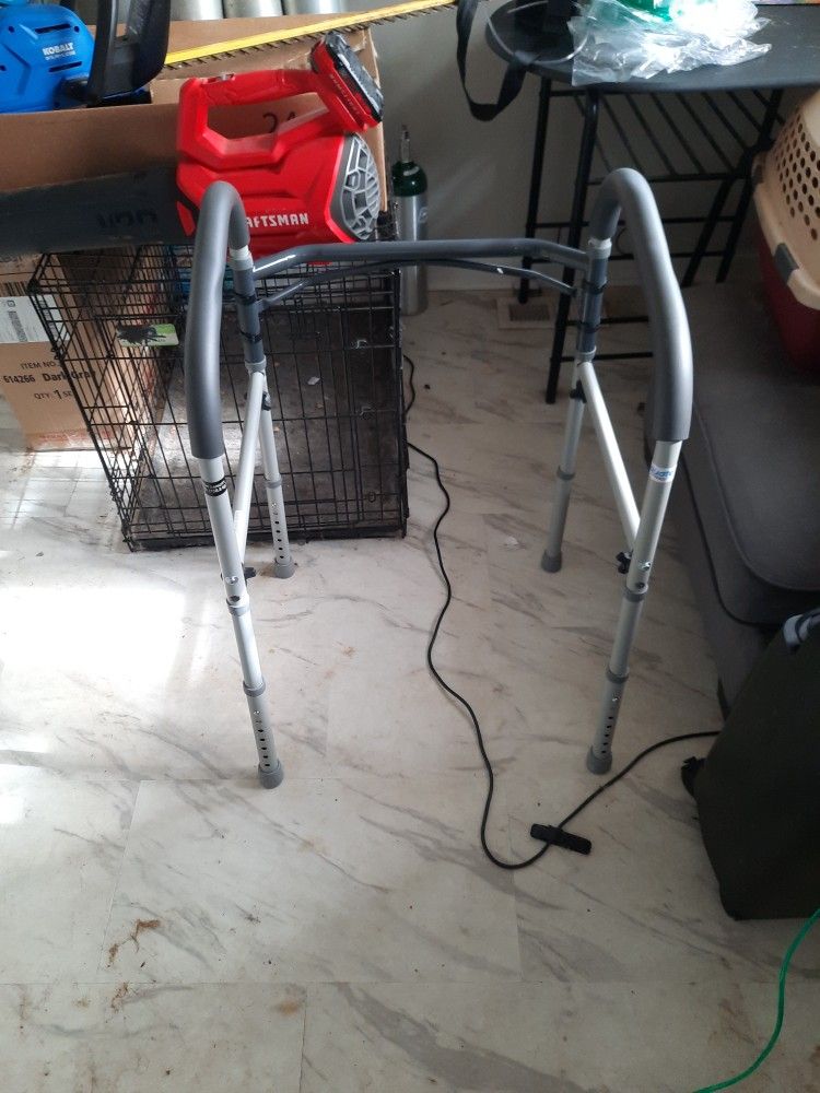 Bathroom Safety Rail And Walker