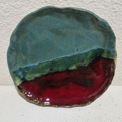 Handmade Ceramic Mini Coaster Serving Dish