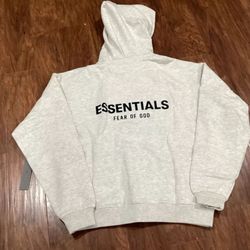 🧥 ESSENTIALS HOODIE – LIGHT OATMEAL – ALL SIZES (NEW)