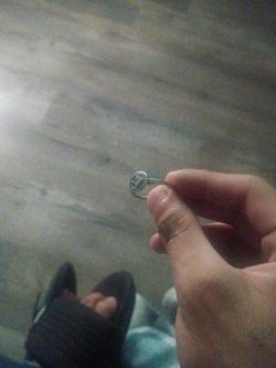 Silver Halo Stone Ring