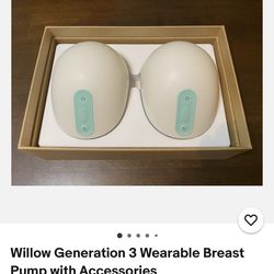 Willow Generation 3 Wearable Breast Pump with Accessories