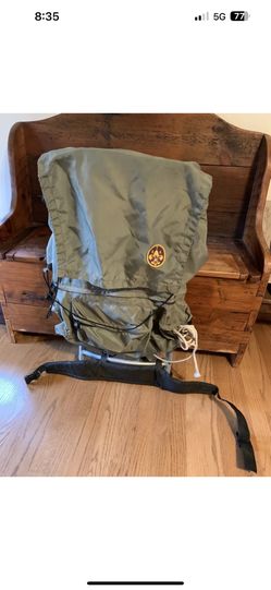 Vintage Boy Scouts of America metal frame back pack