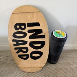 Indo Board Balance Trainer with Roller 