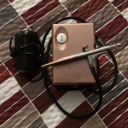 Luminous airbrush makeup machine