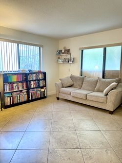 Beautiful Grey Sofa & Loveseat! 