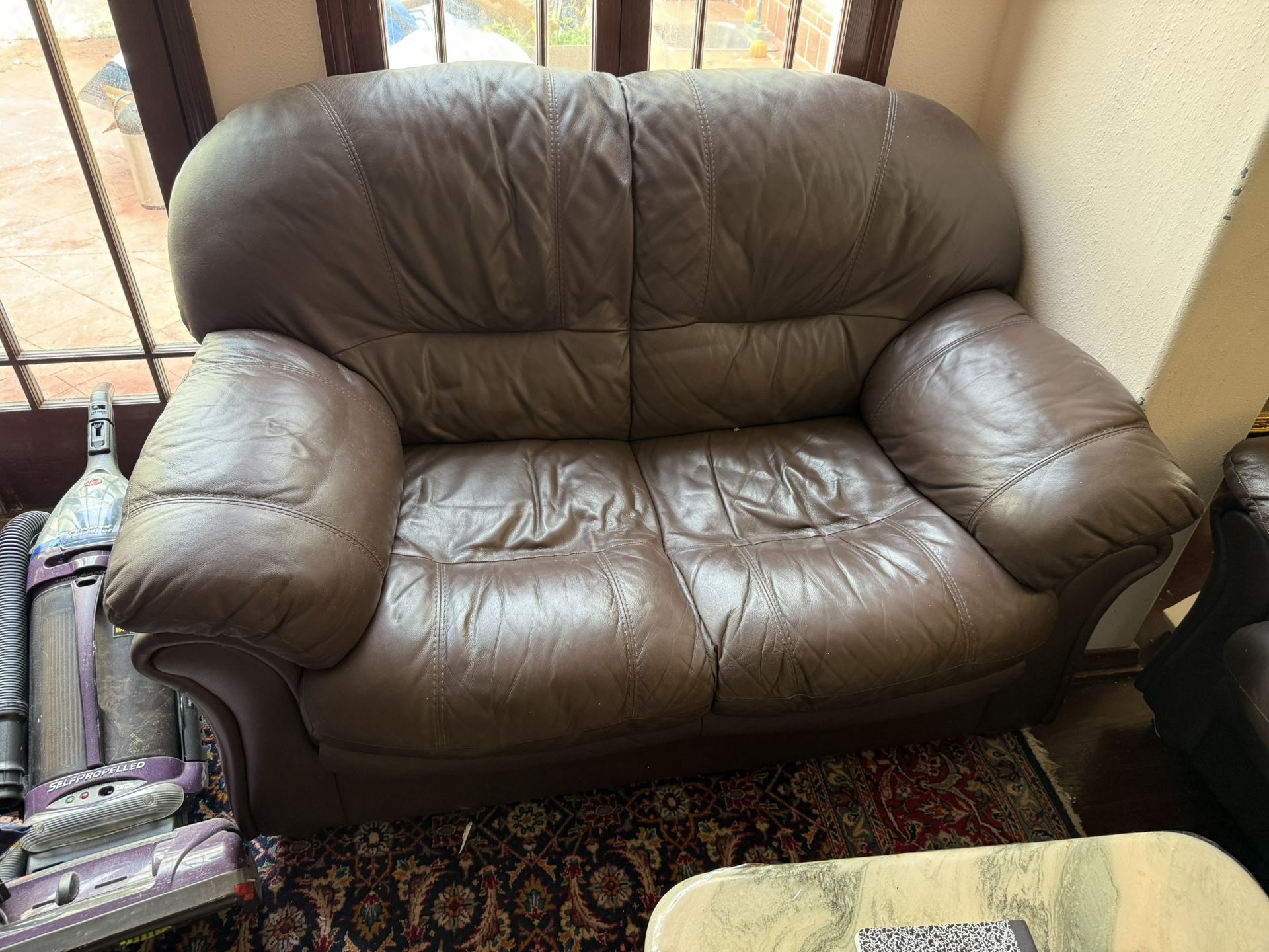 Couch & Dining Table With Chairs