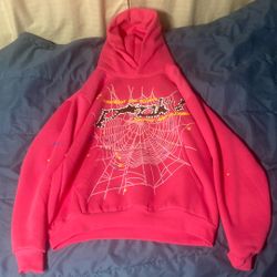 Pink Spider Hoodie