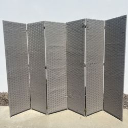 6 Panel Room Divider
