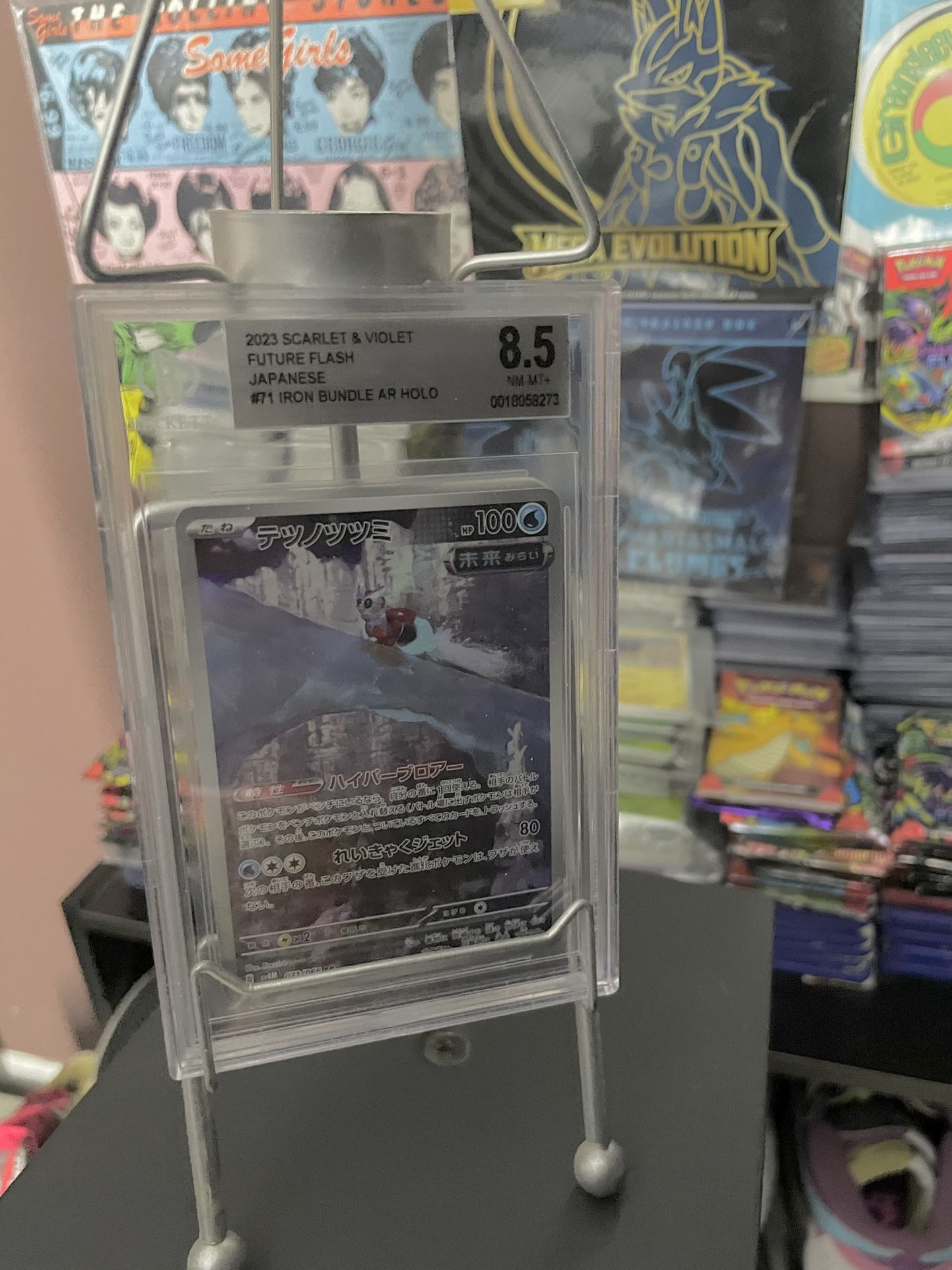 Pokémon Slab Iron Bundle AR Holo