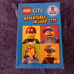 Adventures in LEGO City Boxed Set 7 Paperback Books + Box Scholastic Level 1