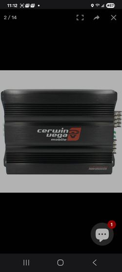 Cervin Vega 4 channel amp 1600.4