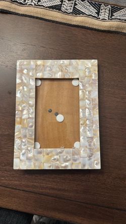 Mother of Pearl Mosaic Picture Frame
