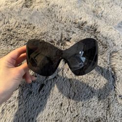 Black Bug Eye Sunglasses 