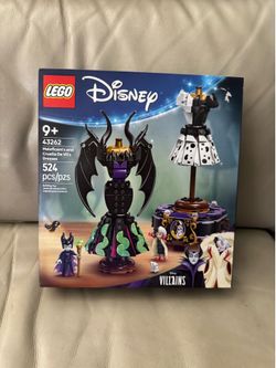 LEGO Disney Villains Maleficent & Cruella Set 43262 - Brand New