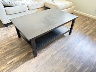 Coffee Table Black/Brown 47” x 30” x 18”