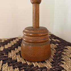 Antique Butter Mold Wheat Pattern 