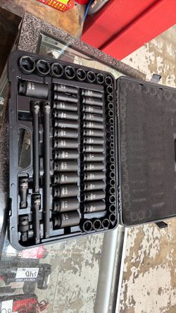 Quin all black impact socket set