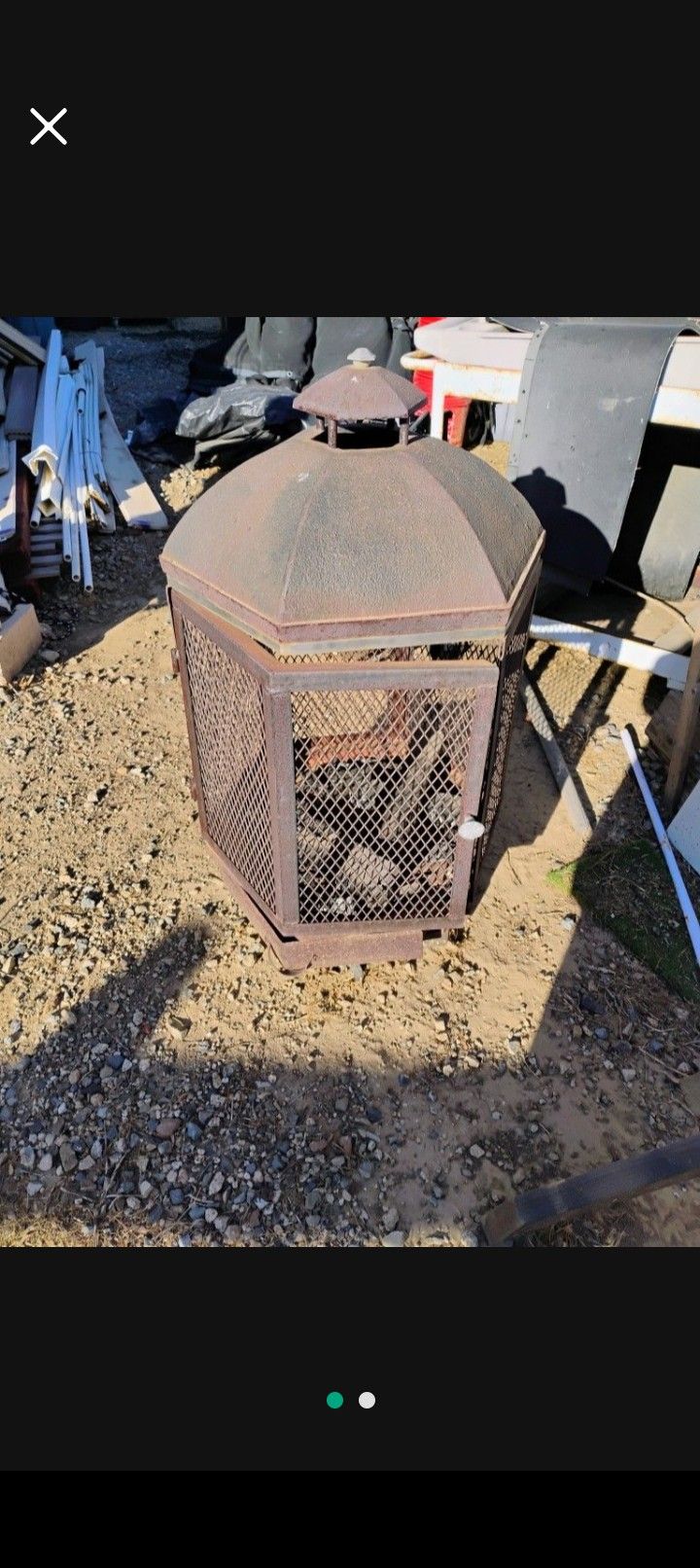 Wood Burning Firepit