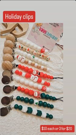 Pacifier Clips
