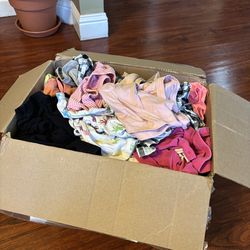 Box Of 4T Girls Clothes