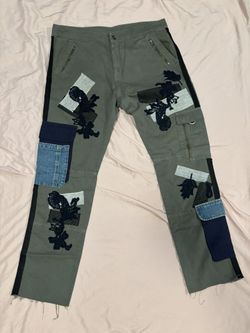 James Long Patchwork Pants (Sz 32)