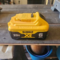 6AH XR DeWalt Battery 