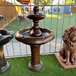 Small Concrete Fountain 