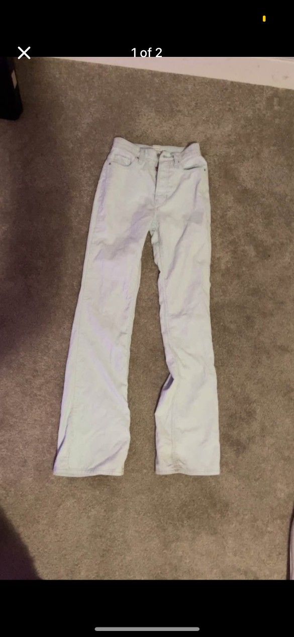 Light Blue Corduroy Jeans