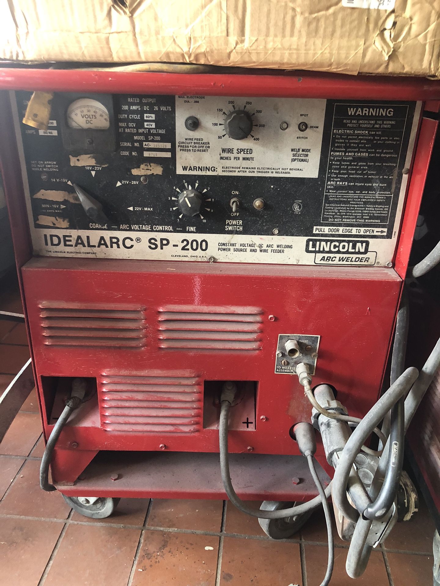 Lincoln Idealarc sp 200 mig welder for Sale in Miami, FL OfferUp