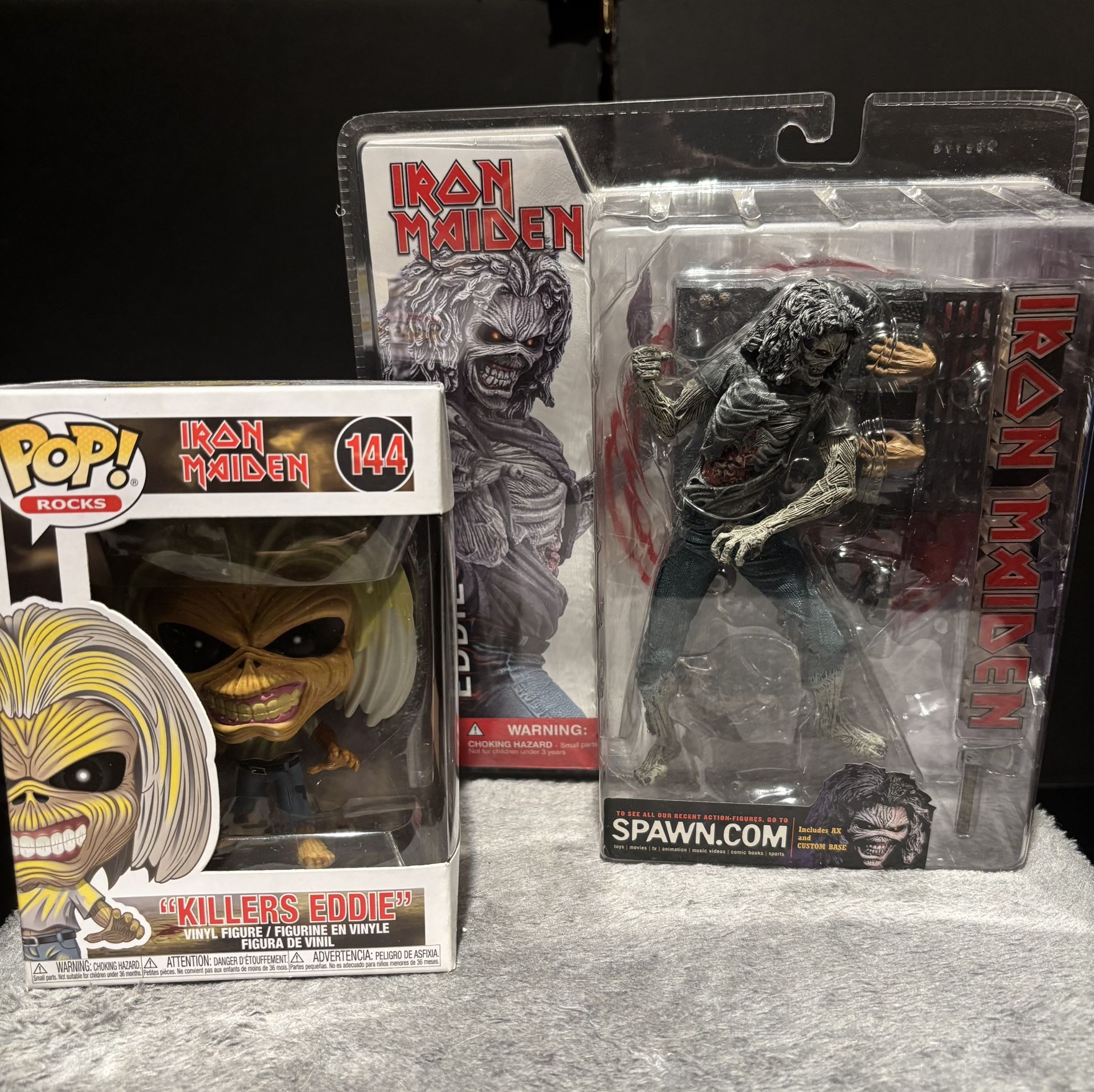 Iron Maiden “Eddie” Action Figure and Pop