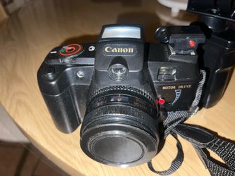 Canon Film Camera with Motor Drive