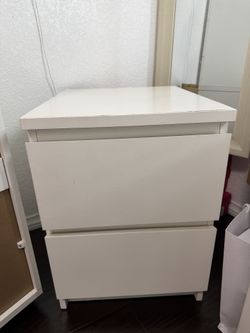 2 drawer ikea night stand