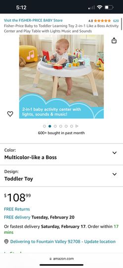 Fisher Price Like A Boss Activity Center 