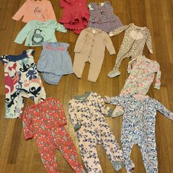 Baby Girl Clothes 6-12m