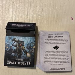 Warhammer 40K Space Wolves Datacards – Tabletop Game Accessory  ⸻  Description  Space Wolves Datacards for Warhammer 40,000 tabletop gameplay.  Includ