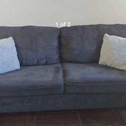 Dark Blue Couch