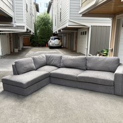 Maycen Fabric Sectional - Gray