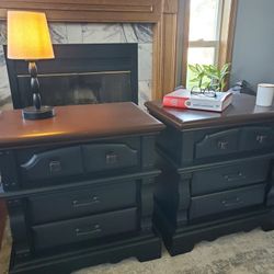 Vintage Nightstands - Refinished Vaughn Bassett