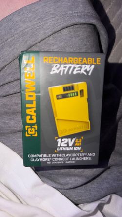 Caldwell rechargeable battery
