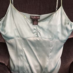 95% Silk  5%Spandex Size 12