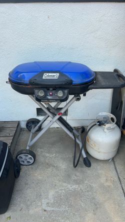 Outdoor camping and portable Coleman gas grill