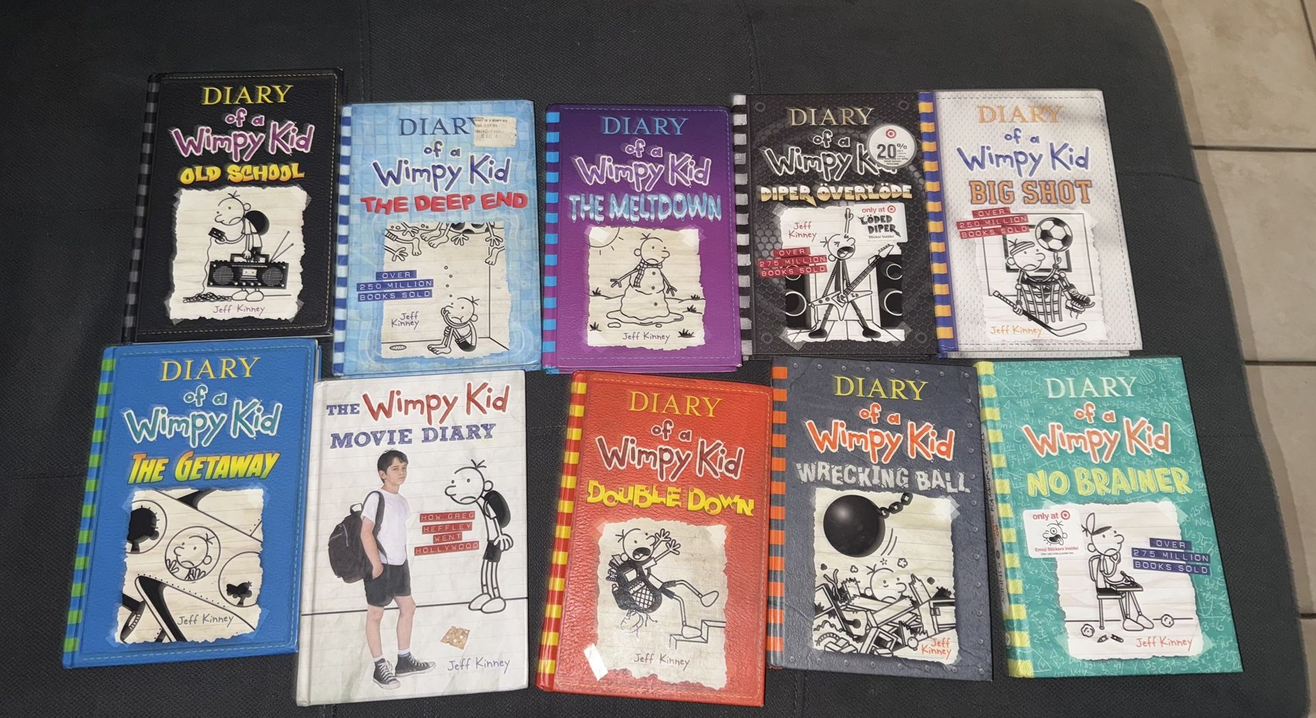 Diary Of A Wimpy Kid Books